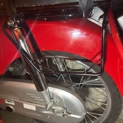 ホンダスーパーカブ用サイドバックサポート！