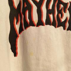 MAYHEM 白Tシャツの画像