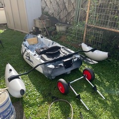 2馬力搭載可能カヤック➕オプション