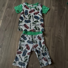110cm上下セット子供服の画像