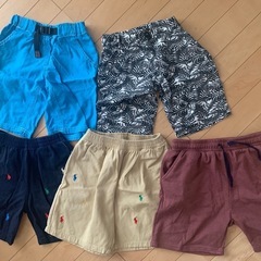 キッズ　子ども服　男の子③ ハーフパンツ/短パン5点セット