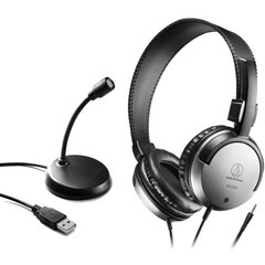 オーディオテクニカ 新品未使用 ヘッドホン マイクのセットの画像