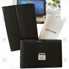 新品同様 タブレット ケース付 ブラックの画像
