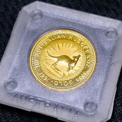 花巻市のお客様より カンガルー金貨を出張買取りさせていただきました
