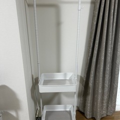 ニトリ ワゴンハンガーラック