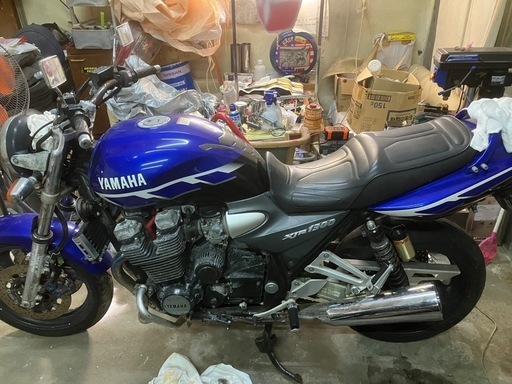 02年XJR1300後期刀フレーム加工の牛仕様作成途中2台セット65万 (ミロぱ