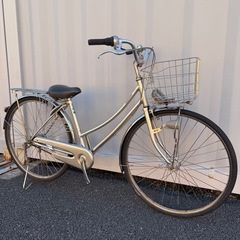 【都内/千葉引取】ブリヂストン製街乗り用自転車 27インチ カゴ...