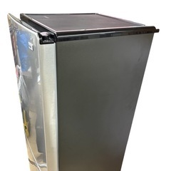 中古美品 ☆Haier ハイアール 2ドア ノンフロン冷凍冷蔵庫 173L 右開き JR-XP2NF173F ステンレスブラック 2021年製 最終値下げ‼️の画像