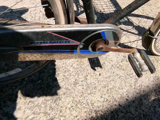 丸石自転車 PREMIER 26インチ PS-26 AUTO LEDレトロ自転車 丸石 レトロ自転車鉄ブレーキmaruishi PREMIER PS-26 26インチ