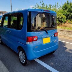 タントL　H23　車検9/3　走行82000ｋ　社外ＨＤＤサイバーナビ＆フルセグＴＶ　左スライドドア　アイドルストップ機能の画像
