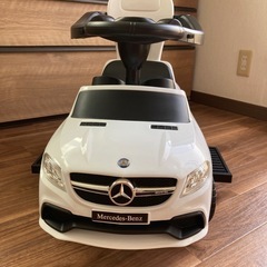 子供用　メルセデスベンツ　足けり　手押し