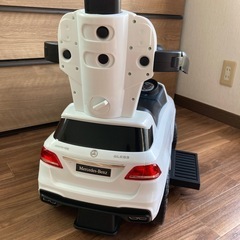 子供用　メルセデスベンツ　足けり　手押しの画像