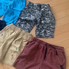 キッズ　子ども服　男の子③ ハーフパンツ/短パン5点セットの画像