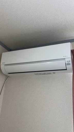 日立しろくま　12畳用エアコン　取外してくださる方格安で
