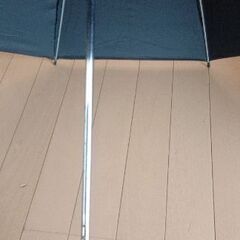 長傘　黒　全長約80cmの画像