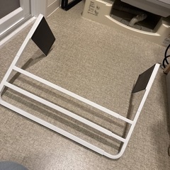 ニトリ 洗濯機タオル掛けの画像