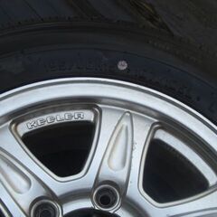 ハイエース　200系　195/80R15　キラー　アルミ　バリ山　4本セットの画像