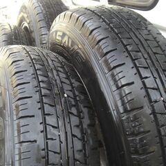 ハイエース　200系　195/80R15　キラー　アルミ　バリ山　4本セットの画像