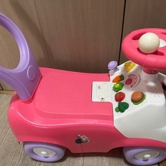 ミニーちゃん キッチン 足蹴り車 コンビカー　キッズカー