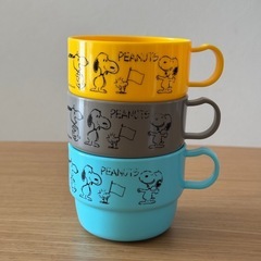 スヌーピー　プラスチックカップ