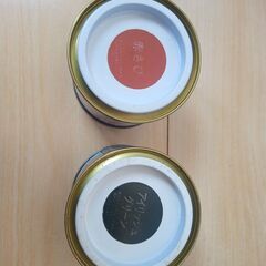 【あげます】未開封：ペンキ・塗料　水性スーパーコート　水性オイルステインの画像