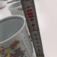 夫婦湯呑み　えびねの画像