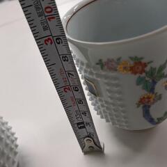 夫婦湯呑み　えびねの画像