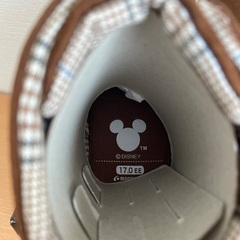 MOONSTAR＆ディズニー　ブーツ　17㎝の画像