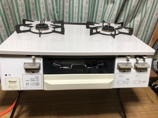 リンナイ ガスコンロ ガステーブル　KG66VTW LPガス　2020年製