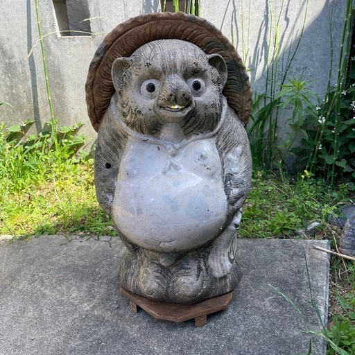 信楽焼 たぬき 陶器 置物 縁起物 オブジェ