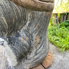 信楽焼 たぬき 陶器 置物 縁起物 オブジェ
の画像