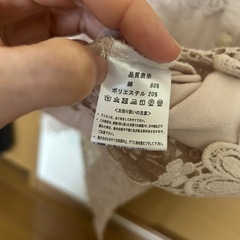 レースブラウスの画像