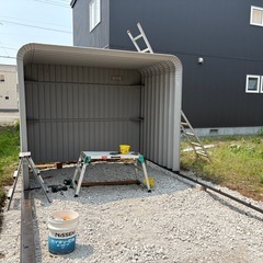 カスケードガレージの移設可能です。 - 札幌市