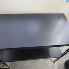 収納力抜群のスチールラック  2段　テレビ台にもの画像