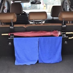 【新品】カーシートバックフック2個 リアトランクハンギングフック...