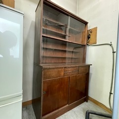 高さ約150cm昭和レトロ食器棚