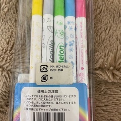 香り付き水性ペンセットの画像