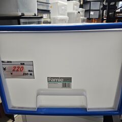 リサイクルショップどりーむ天保山店　No2470　衣替えの季節にオススメ！　衣類収納　クリア収納ケース　引出しタイプの画像