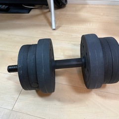 ダンベル10Kg 調整可能　プレートタイプの画像