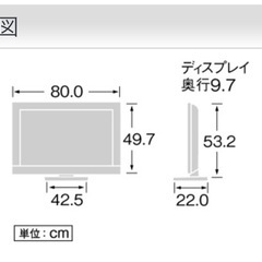 TV BRAVIA SONYの画像