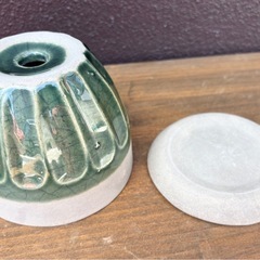 【未使用品】信楽焼 植木鉢 シノギポット 陶器 底穴ありの画像