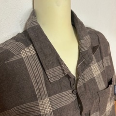 drug storesチェックシャツの画像