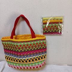 おしゃれなバック＆ミニポーチセット