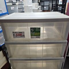 リサイクルショップどりーむ天保山店　No387　衣類収納　クリア...