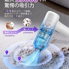 新品　ハンディ掃除機の画像