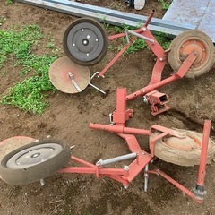 マルチ張り機　アタッチメント