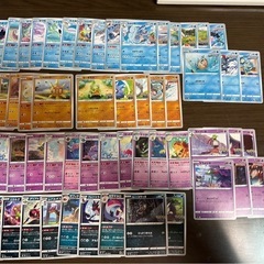 ポケモンカード♡①特性、Go.𝕗𝕦𝕤𝕚𝕠𝕟、いちげき、れんげき付き︎💕︎被りなし120枚の画像