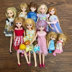 リカちゃん人形セット+お家、お買い物パークなど