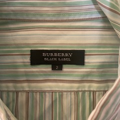 BURBERRY ストライプシャツの画像