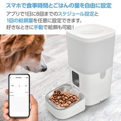 6/15まで★ペット犬猫　自動給餌器カメラ付きの画像